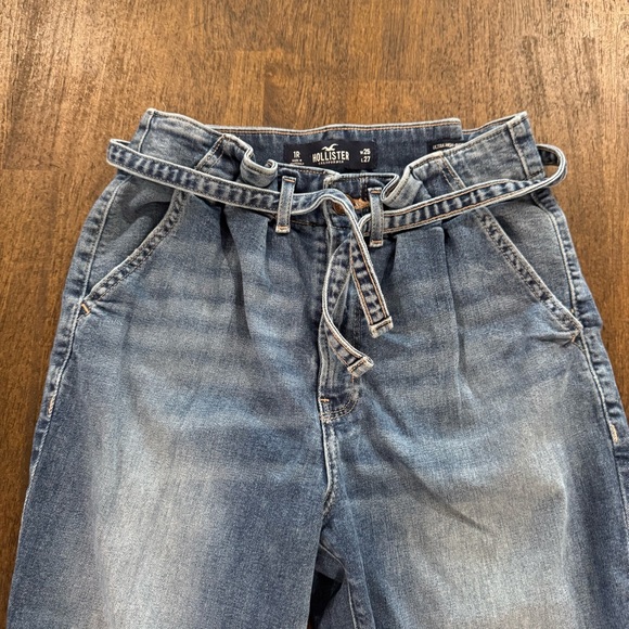 Hollister Ultra High-Rise Mom Jeans Hipster‎ Vintage Stretch - Picture 3 of 10